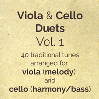 Folk Viola and Cello Duets Sheet Music Volume 1