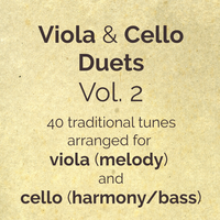 Folk Viola and Cello Duets Sheet Music Volume 2